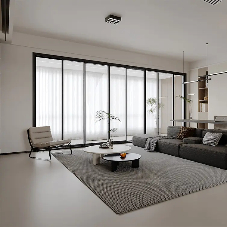 Panoramik balkon sürgülü pencere